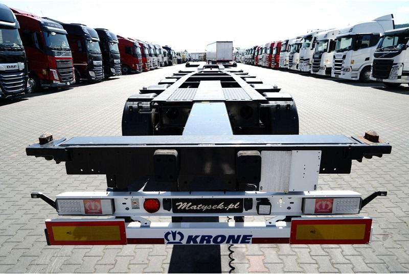 Semi-reboque transportador de contêineres/ Caixa móvel Krone NACZEPA PODKONTENEROWA / MAŁO UŻYWANA / UNIWERSALNA / 2023 ROK: foto 13 Semi-reboque transportador de contêineres/ Caixa móvel Krone NACZEPA PODKONTENEROWA / MAŁO UŻYWANA / UNIWERSALNA / 2023 ROK: foto 13