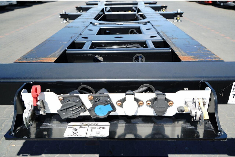 Semi-reboque transportador de contêineres/ Caixa móvel Krone NACZEPA PODKONTENEROWA / MAŁO UŻYWANA / UNIWERSALNA / 2023 ROK: foto 19 Semi-reboque transportador de contêineres/ Caixa móvel Krone NACZEPA PODKONTENEROWA / MAŁO UŻYWANA / UNIWERSALNA / 2023 ROK: foto 19