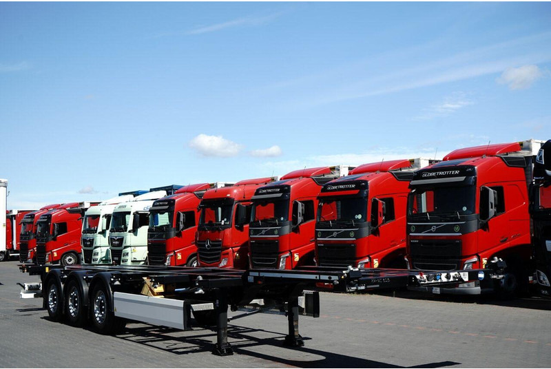 Semi-reboque transportador de contêineres/ Caixa móvel Krone NACZEPA PODKONTENEROWA / MAŁO UŻYWANA / UNIWERSALNA / 2023 ROK: foto 9 Semi-reboque transportador de contêineres/ Caixa móvel Krone NACZEPA PODKONTENEROWA / MAŁO UŻYWANA / UNIWERSALNA / 2023 ROK: foto 9