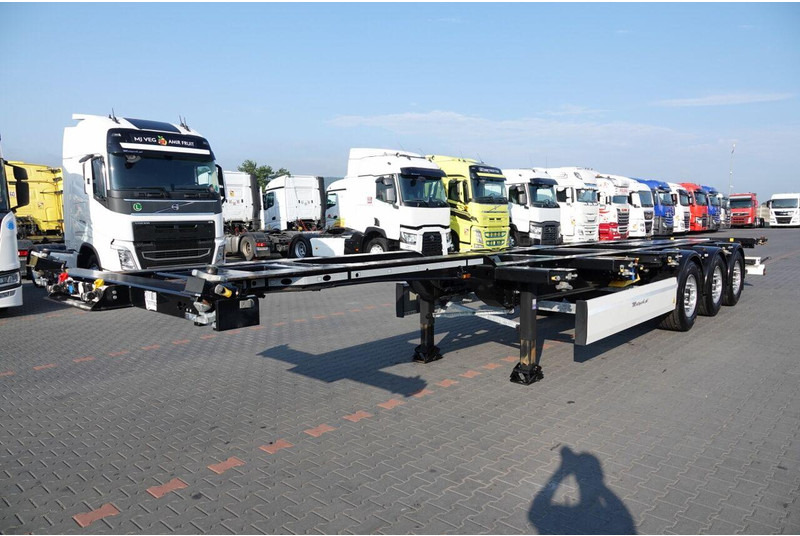 Krone NACZEPA PODKONTENEROWA / NOWA / 2023 ROK / ROZSUWANY TYŁ / DO WS - Semi-reboque transportador de contêineres/ Caixa móvel: foto 4 Krone NACZEPA PODKONTENEROWA / NOWA / 2023 ROK / ROZSUWANY TYŁ / DO WS - Semi-reboque transportador de contêineres/ Caixa móvel: foto 4