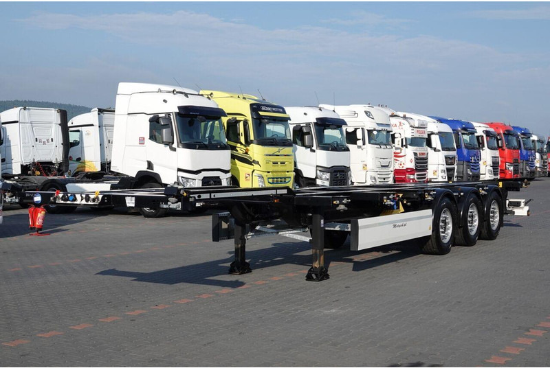 Krone NACZEPA PODKONTENEROWA / NOWA / 2023 ROK / ROZSUWANY TYŁ / DO WS - Semi-reboque transportador de contêineres/ Caixa móvel: foto 3 Krone NACZEPA PODKONTENEROWA / NOWA / 2023 ROK / ROZSUWANY TYŁ / DO WS - Semi-reboque transportador de contêineres/ Caixa móvel: foto 3