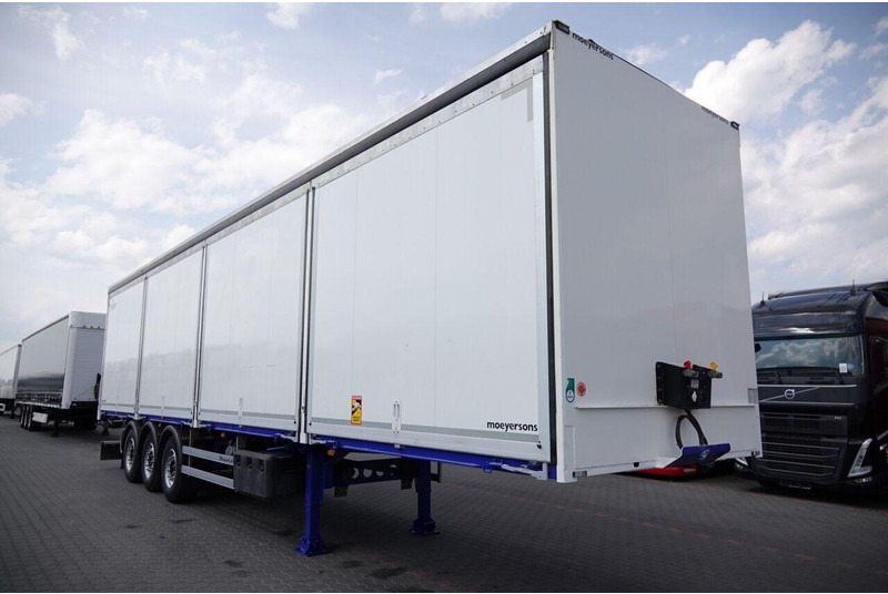 Lecitrailer KONTENER / KOFFER / OTWIERANE BOKI / MOCNA PODŁOGA SZYNA DESKA - Semi-reboque furgão: foto 2 Lecitrailer KONTENER / KOFFER / OTWIERANE BOKI / MOCNA PODŁOGA SZYNA DESKA - Semi-reboque furgão: foto 2