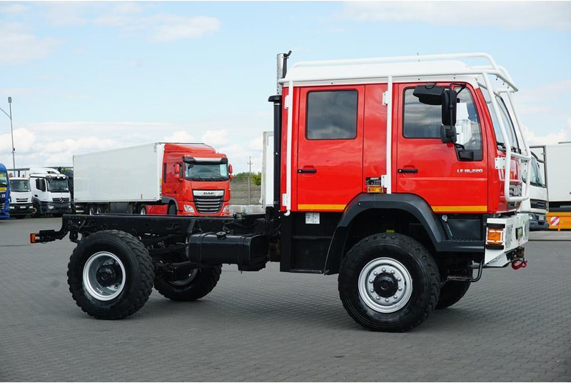 MAN LE 220 / 4 X 4 / DOKA / DO ZABUDOWY / KAMPER - Camião chassi: foto 4 MAN LE 220 / 4 X 4 / DOKA / DO ZABUDOWY / KAMPER - Camião chassi: foto 4