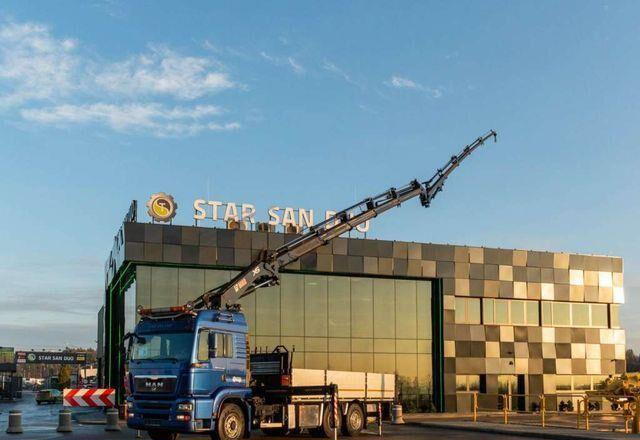 MAN TGA 26.440 6x4 HIAB 322-6 HIPRO Fly Jib - Camião de caixa aberta/ Plataforma, Camião grua: foto 4 MAN TGA 26.440 6x4 HIAB 322-6 HIPRO Fly Jib - Camião de caixa aberta/ Plataforma, Camião grua: foto 4