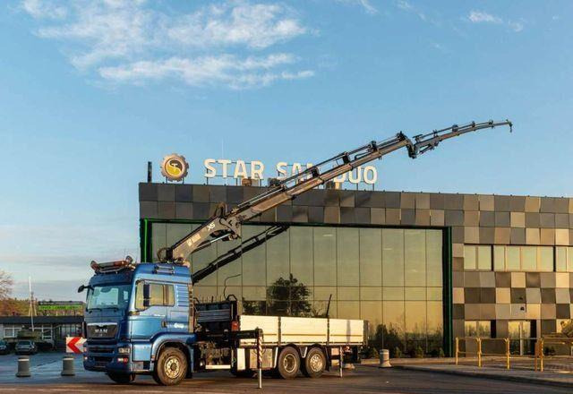 MAN TGA 26.440 6x4 HIAB 322-6 HIPRO Fly Jib - Camião de caixa aberta/ Plataforma, Camião grua: foto 3 MAN TGA 26.440 6x4 HIAB 322-6 HIPRO Fly Jib - Camião de caixa aberta/ Plataforma, Camião grua: foto 3