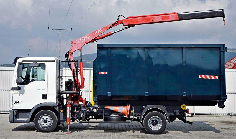 MAN TGL 7.150 + FASSI F60 * TOPZUSTAND - Camião basculante, Camião grua: foto 5 MAN TGL 7.150 + FASSI F60 * TOPZUSTAND - Camião basculante, Camião grua: foto 5