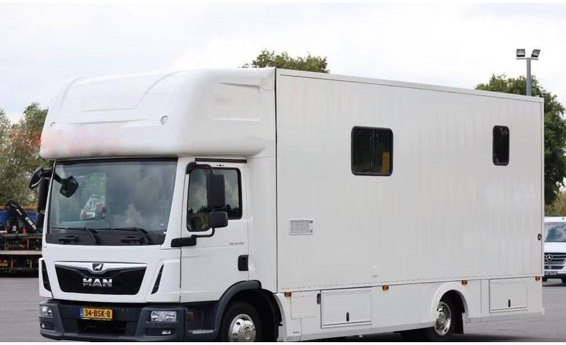 MAN TGL 8.190 - - Camião de transporte de cavalos: foto 1 MAN TGL 8.190 - - Camião de transporte de cavalos: foto 1