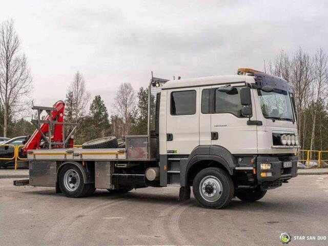 MAN TGM 13.290 4x4 BI FASSI F40B22 Crane Camper - Camião de caixa aberta/ Plataforma, Camião grua: foto 4 MAN TGM 13.290 4x4 BI FASSI F40B22 Crane Camper - Camião de caixa aberta/ Plataforma, Camião grua: foto 4