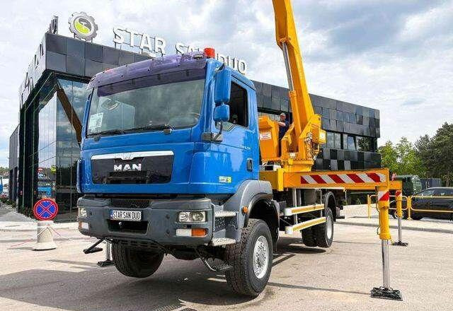 MAN TGM 18.330 4x4 MULTITEL J335 Truck Mounted Lift - Caminhão com plataforma aérea: foto 3 MAN TGM 18.330 4x4 MULTITEL J335 Truck Mounted Lift - Caminhão com plataforma aérea: foto 3