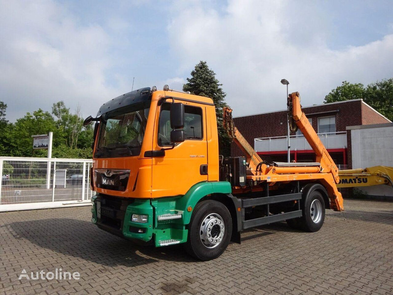 MAN TGM 18.340 Meiller AK12 MT Skip Loader - Camião multibenne: foto 1 MAN TGM 18.340 Meiller AK12 MT Skip Loader - Camião multibenne: foto 1