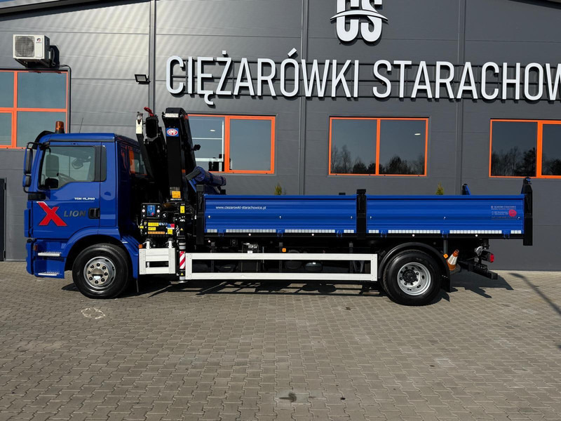 MAN TGM TGL 15.250 / E6 / wywrotka 3-S + HMF żuraw z pilotem / H - Camião basculante, Camião grua: foto 5 MAN TGM TGL 15.250 / E6 / wywrotka 3-S + HMF żuraw z pilotem / H - Camião basculante, Camião grua: foto 5