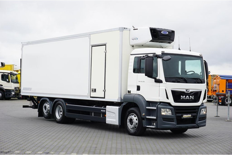MAN TGS / 26.360 / EURO 6 / CHŁODNIA + WINDA / 20 PALET - Camião frigorífico: foto 1 MAN TGS / 26.360 / EURO 6 / CHŁODNIA + WINDA / 20 PALET - Camião frigorífico: foto 1