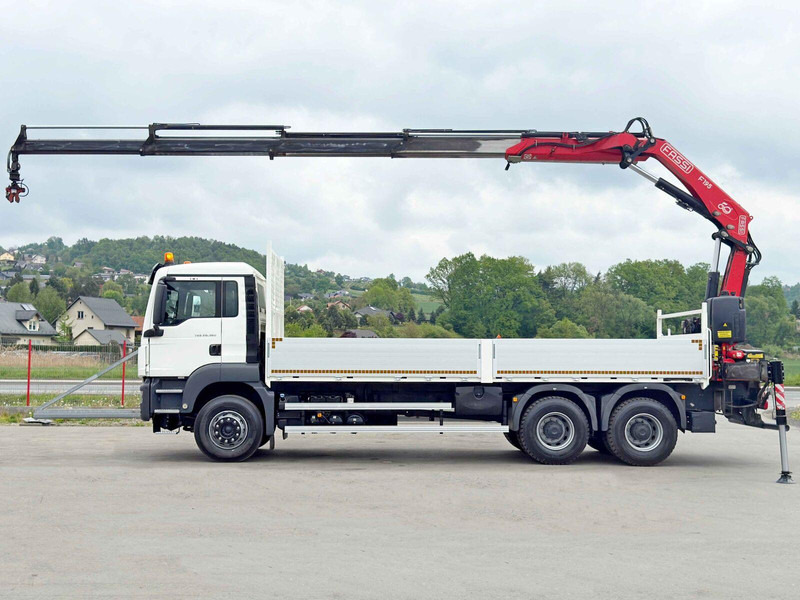 MAN TGS 26.360* FASSI F195A.2.24 / FUNK * 6x4 * TOP - Camião de caixa aberta/ Plataforma, Camião grua: foto 5 MAN TGS 26.360* FASSI F195A.2.24 / FUNK * 6x4 * TOP - Camião de caixa aberta/ Plataforma, Camião grua: foto 5