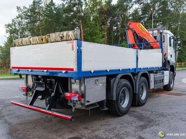 Camião de caixa aberta/ Plataforma, Camião grua MAN TGS 26.400 6x6 PALFINGER PK 33002 EH Crane Kran: foto 14 Camião de caixa aberta/ Plataforma, Camião grua MAN TGS 26.400 6x6 PALFINGER PK 33002 EH Crane Kran: foto 14