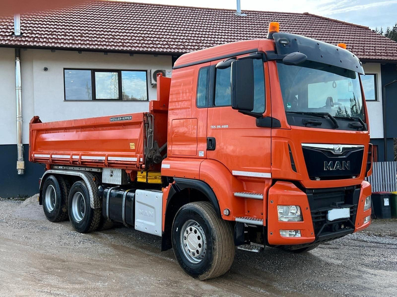 MAN TGS 26.480 6x4 Meiller three sided b Tipper - Camião basculante: foto 2 MAN TGS 26.480 6x4 Meiller three sided b Tipper - Camião basculante: foto 2