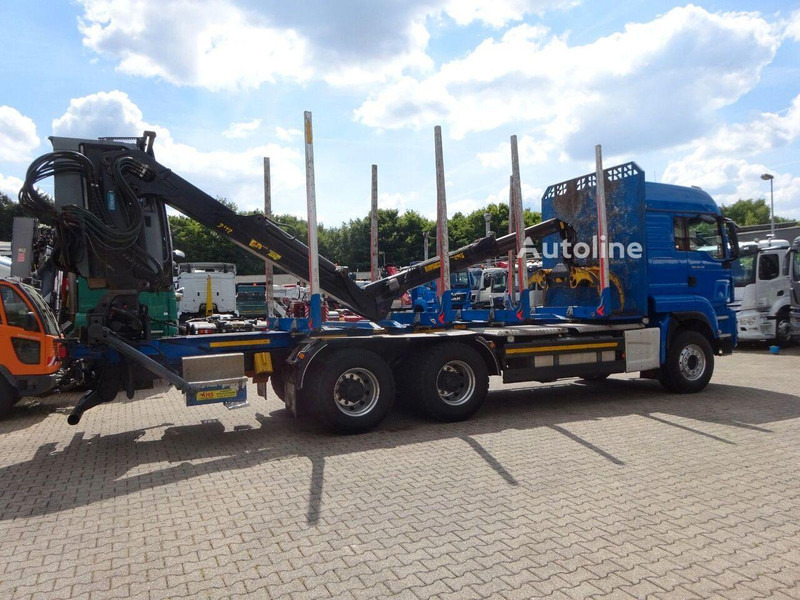 Camião de transporte de madeira, Camião grua para transporte de madeiras MAN TGS 26.510 - Timber truck+crane: foto 6 Camião de transporte de madeira, Camião grua para transporte de madeiras MAN TGS 26.510 - Timber truck+crane: foto 6