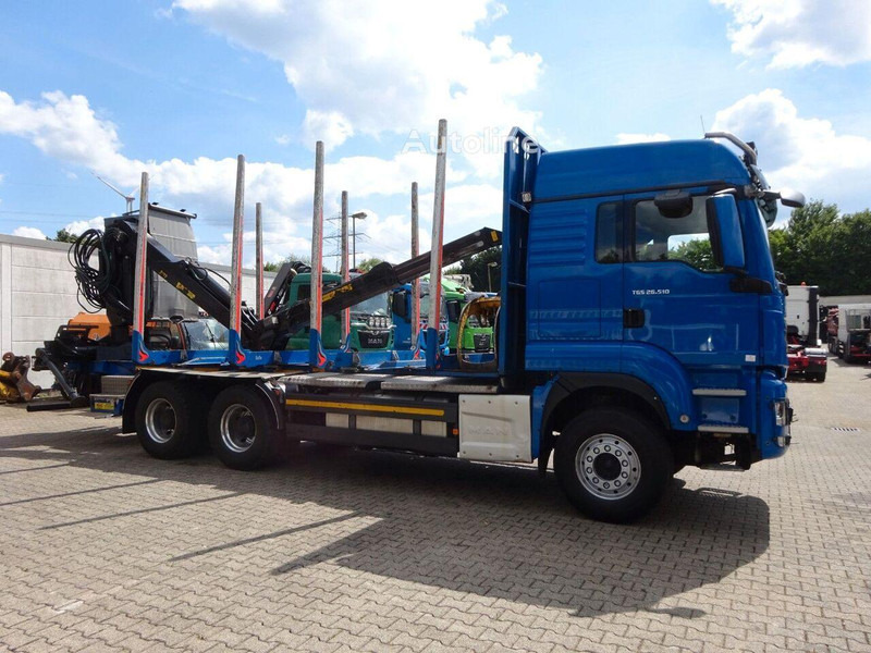 MAN TGS 26.510 - Timber truck+crane - Camião de transporte de madeira, Camião grua: foto 5 MAN TGS 26.510 - Timber truck+crane - Camião de transporte de madeira, Camião grua: foto 5