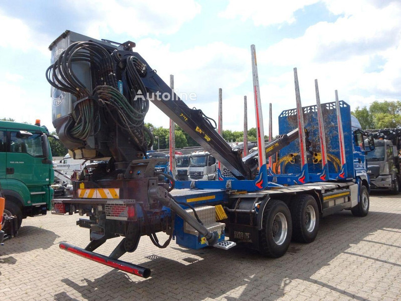 Camião de transporte de madeira, Camião grua para transporte de madeiras MAN TGS 26.510 - Timber truck+crane: foto 7 Camião de transporte de madeira, Camião grua para transporte de madeiras MAN TGS 26.510 - Timber truck+crane: foto 7