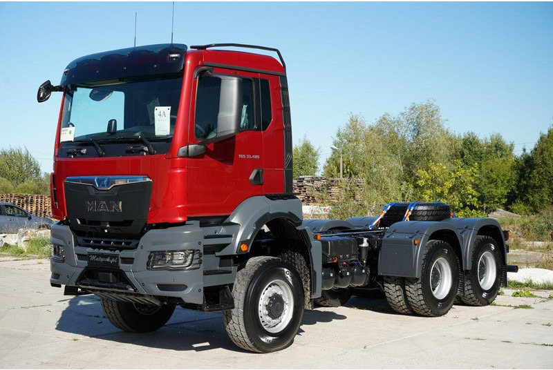MAN TGS 33.480 / 6x6 / DO ZABUDOWY / FABRYCZNIE NOWY 2025 - Camião chassi: foto 2 MAN TGS 33.480 / 6x6 / DO ZABUDOWY / FABRYCZNIE NOWY 2025 - Camião chassi: foto 2