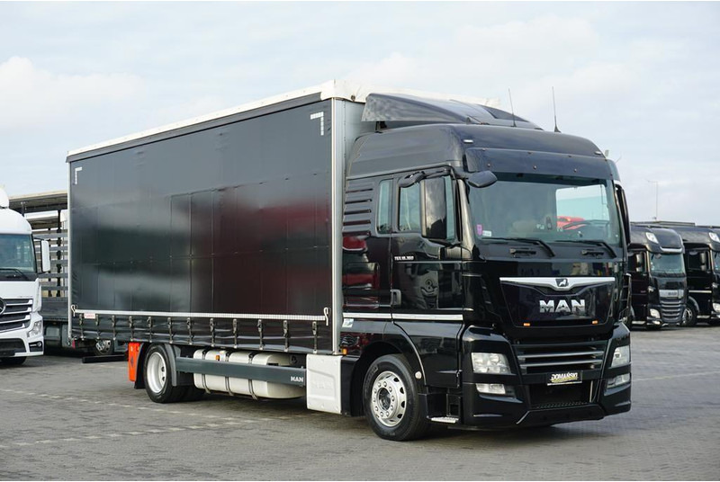 MAN TGX / 18.360 / ACC / E 6 / FIRANKA / 19 PALET / ŁAD. 7650 KG - Camião de lona: foto 2 MAN TGX / 18.360 / ACC / E 6 / FIRANKA / 19 PALET / ŁAD. 7650 KG - Camião de lona: foto 2