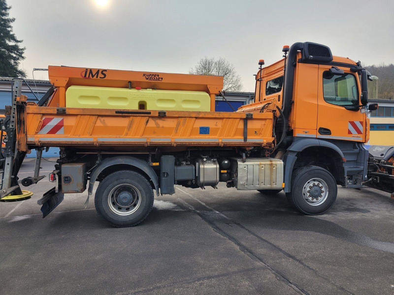 Mercedes-Benz 2036 AK 4x4 3-Way Meiller Tipper Crane HIAB XS088BS-2HiDuo - Camião basculante, Camião grua: foto 4 Mercedes-Benz 2036 AK 4x4 3-Way Meiller Tipper Crane HIAB XS088BS-2HiDuo - Camião basculante, Camião grua: foto 4
