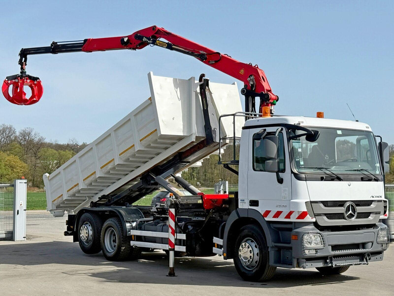 Mercedes-Benz ACTROS 2536 - Camião polibenne, Camião grua: foto 3 Mercedes-Benz ACTROS 2536 - Camião polibenne, Camião grua: foto 3