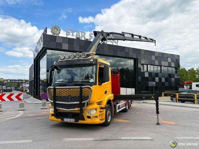 Mercedes-Benz ACTROS 2543 6x2 PalfingerPK 26002 EH Crane - Camião de caixa aberta/ Plataforma, Camião grua: foto 5 Mercedes-Benz ACTROS 2543 6x2 PalfingerPK 26002 EH Crane - Camião de caixa aberta/ Plataforma, Camião grua: foto 5