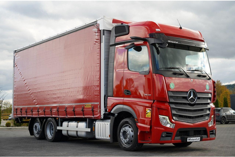 Mercedes-Benz ACTROS 2545 / SOLÓWKA  / 6x2 / OŚ PODNOSZONA / BIG SPACE / WIELT - Camião de lona: foto 5 Mercedes-Benz ACTROS 2545 / SOLÓWKA  / 6x2 / OŚ PODNOSZONA / BIG SPACE / WIELT - Camião de lona: foto 5