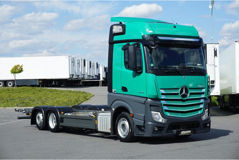 Mercedes-Benz ACTROS / 2548 / ACC / E 6 / MP 5 / MEGA / BDF 7,82 M / RETARDER - Camião transportador de contêineres/ Caixa móvel: foto 1 Mercedes-Benz ACTROS / 2548 / ACC / E 6 / MP 5 / MEGA / BDF 7,82 M / RETARDER - Camião transportador de contêineres/ Caixa móvel: foto 1