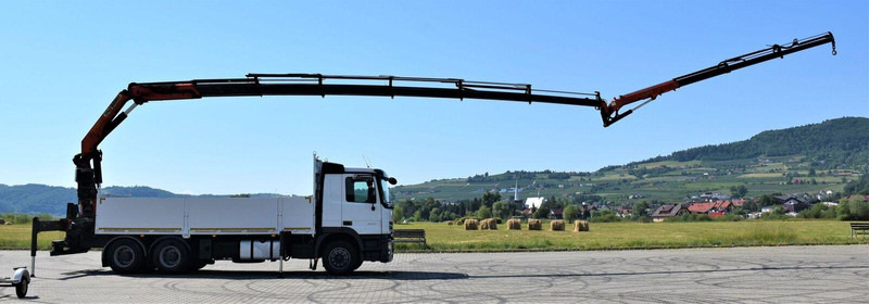 Mercedes-Benz ACTROS 2641 - Camião de caixa aberta/ Plataforma, Camião grua: foto 5 Mercedes-Benz ACTROS 2641 - Camião de caixa aberta/ Plataforma, Camião grua: foto 5