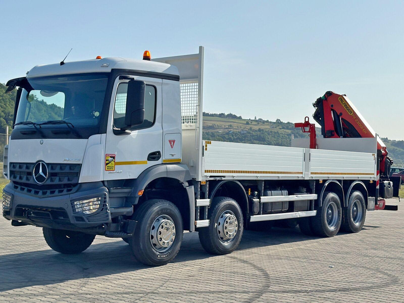 Mercedes-Benz ACTROS 3240 * PK 23001 - EH C+ FUNK / 8x4 * TOP - Camião de caixa aberta/ Plataforma, Camião grua: foto 3 Mercedes-Benz ACTROS 3240 * PK 23001 - EH C+ FUNK / 8x4 * TOP - Camião de caixa aberta/ Plataforma, Camião grua: foto 3