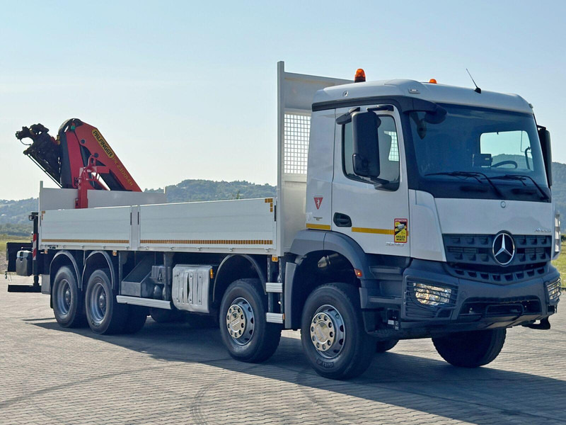 Mercedes-Benz ACTROS 3240 * PK 23001 - EH C+ FUNK / 8x4 * TOP - Camião de caixa aberta/ Plataforma, Camião grua: foto 4 Mercedes-Benz ACTROS 3240 * PK 23001 - EH C+ FUNK / 8x4 * TOP - Camião de caixa aberta/ Plataforma, Camião grua: foto 4