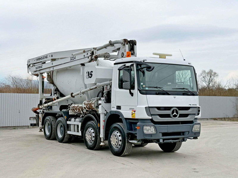 Mercedes-Benz ACTROS 3241 - Camião betoneira: foto 1 Mercedes-Benz ACTROS 3241 - Camião betoneira: foto 1