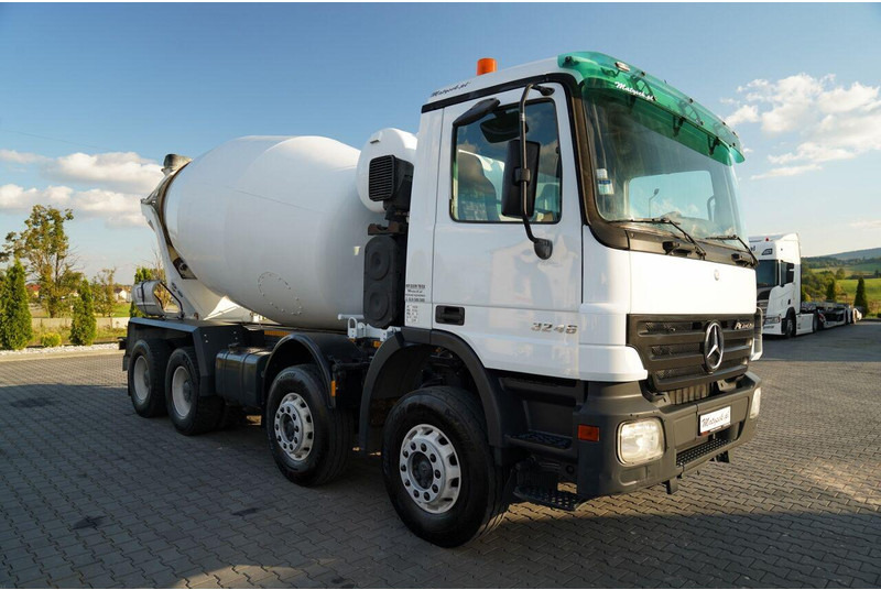 Mercedes-Benz ACTROS 3246 / BETONOMIESZARKA SCHWING STETTER / 8X4 / EPS + SPRZ - Camião betoneira: foto 2 Mercedes-Benz ACTROS 3246 / BETONOMIESZARKA SCHWING STETTER / 8X4 / EPS + SPRZ - Camião betoneira: foto 2
