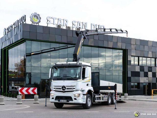 Mercedes-Benz AROCS 2532 6x2 PALFINGER PK 22002 - Camião de caixa aberta/ Plataforma, Camião grua: foto 1 Mercedes-Benz AROCS 2532 6x2 PALFINGER PK 22002 - Camião de caixa aberta/ Plataforma, Camião grua: foto 1