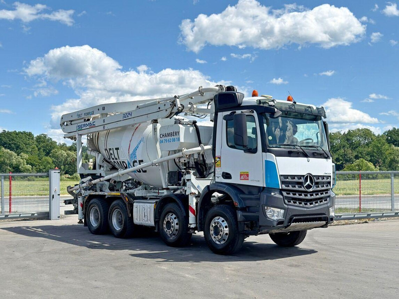 Mercedes-Benz AROCS 3743 * Betonpumpe + FUNK * 8x4 * TOP - Camião betoneira: foto 1 Mercedes-Benz AROCS 3743 * Betonpumpe + FUNK * 8x4 * TOP - Camião betoneira: foto 1
