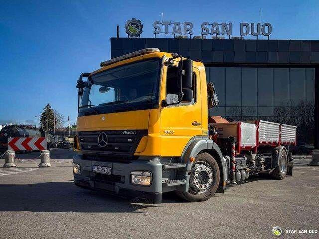 Mercedes-Benz AXOR 1824 4x2 HMF 975 HDS Crane Rotator Kipper - Camião basculante, Camião grua: foto 3 Mercedes-Benz AXOR 1824 4x2 HMF 975 HDS Crane Rotator Kipper - Camião basculante, Camião grua: foto 3