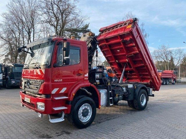 Mercedes-Benz AXOR 1829 - Camião basculante, Camião grua: foto 2 Mercedes-Benz AXOR 1829 - Camião basculante, Camião grua: foto 2