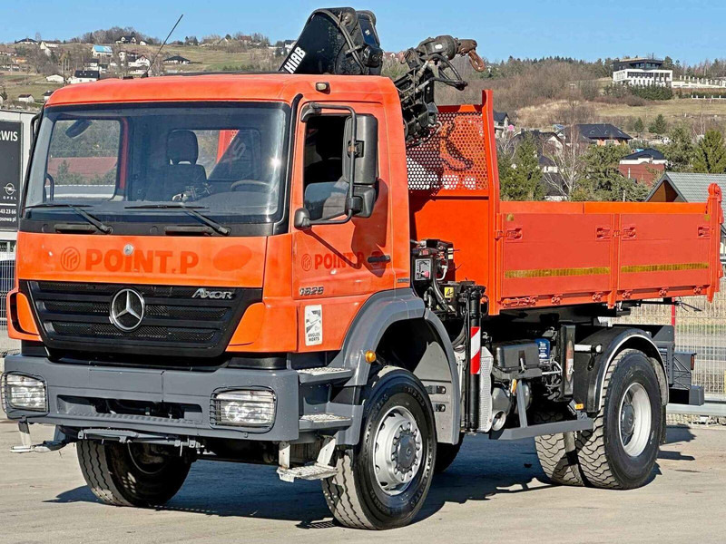 Mercedes-Benz AXOR 1829 * HIAB 1111 HIDUO + FUNK * TOP * 4x4 - Camião basculante, Camião grua: foto 3 Mercedes-Benz AXOR 1829 * HIAB 1111 HIDUO + FUNK * TOP * 4x4 - Camião basculante, Camião grua: foto 3