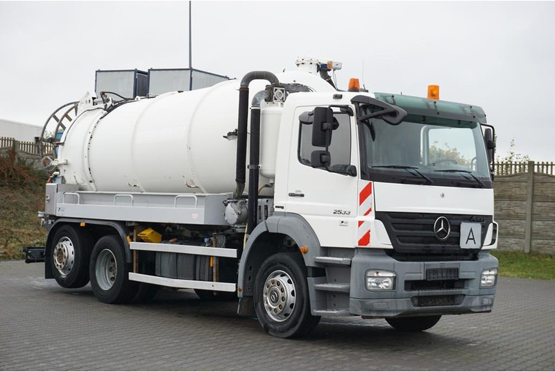 Mercedes-Benz AXOR / 2533 / 6 X 2 / E 5 / ASENIZACYJNY / OŚ SKRĘTNA - Caminhão limpa fossa: foto 2 Mercedes-Benz AXOR / 2533 / 6 X 2 / E 5 / ASENIZACYJNY / OŚ SKRĘTNA - Caminhão limpa fossa: foto 2