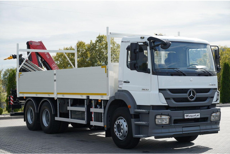 Locação financeira de Mercedes-Benz / AXOR 2633 / 6X4 / SKRZYNIOWY - 6,55 M / MOCNA PODŁOGA / HDS FA Mercedes-Benz / AXOR 2633 / 6X4 / SKRZYNIOWY - 6,55 M / MOCNA PODŁOGA / HDS FA: foto 14