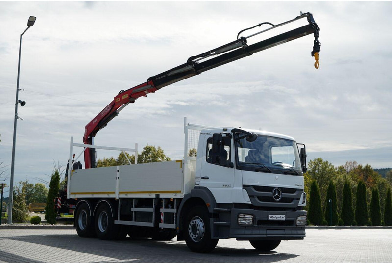 Locação financeira de Mercedes-Benz / AXOR 2633 / 6X4 / SKRZYNIOWY - 6,55 M / MOCNA PODŁOGA / HDS FA Mercedes-Benz / AXOR 2633 / 6X4 / SKRZYNIOWY - 6,55 M / MOCNA PODŁOGA / HDS FA: foto 7