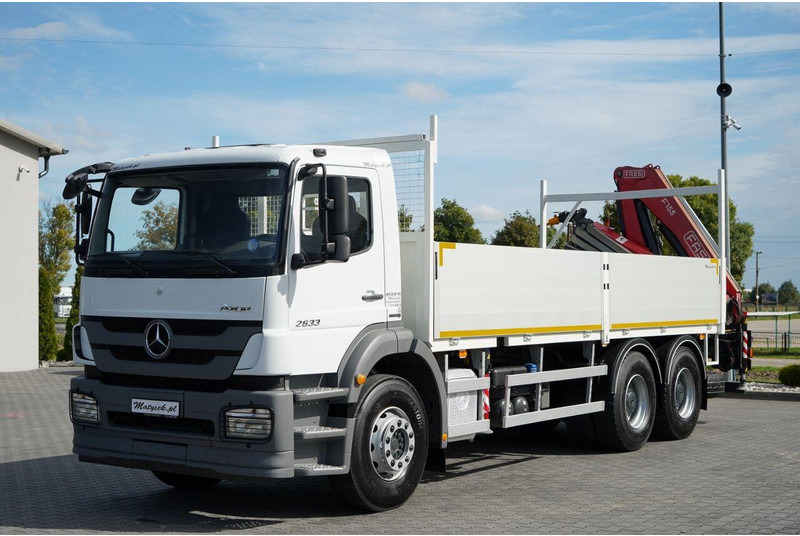 Locação financeira de Mercedes-Benz / AXOR 2633 / 6X4 / SKRZYNIOWY - 6,55 M / MOCNA PODŁOGA / HDS FA Mercedes-Benz / AXOR 2633 / 6X4 / SKRZYNIOWY - 6,55 M / MOCNA PODŁOGA / HDS FA: foto 9