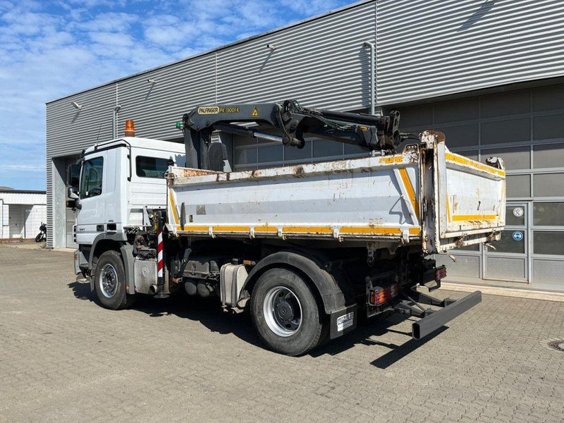 Mercedes-Benz Actros 1841 K 3-Way Meiller Tipper Crane Palfinger PK 13001-KA - Camião basculante, Camião grua: foto 4 Mercedes-Benz Actros 1841 K 3-Way Meiller Tipper Crane Palfinger PK 13001-KA - Camião basculante, Camião grua: foto 4