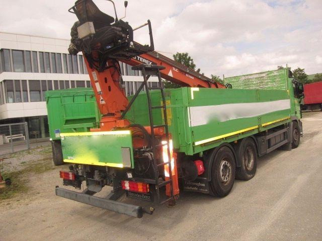 Camião de caixa aberta/ Plataforma, Camião grua Mercedes-Benz Actros 2541 mit Atlas -Kran: foto 6 Camião de caixa aberta/ Plataforma, Camião grua Mercedes-Benz Actros 2541 mit Atlas -Kran: foto 6