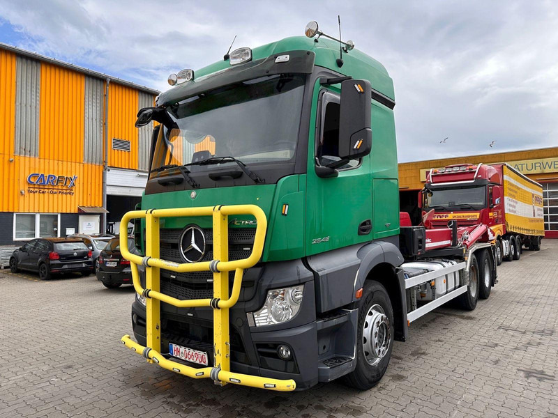 Mercedes-Benz Actros 4 3 Achser BM 963 2648 OM471 6x4 Fg - Camião polibenne, Camião grua: foto 2 Mercedes-Benz Actros 4 3 Achser BM 963 2648 OM471 6x4 Fg - Camião polibenne, Camião grua: foto 2