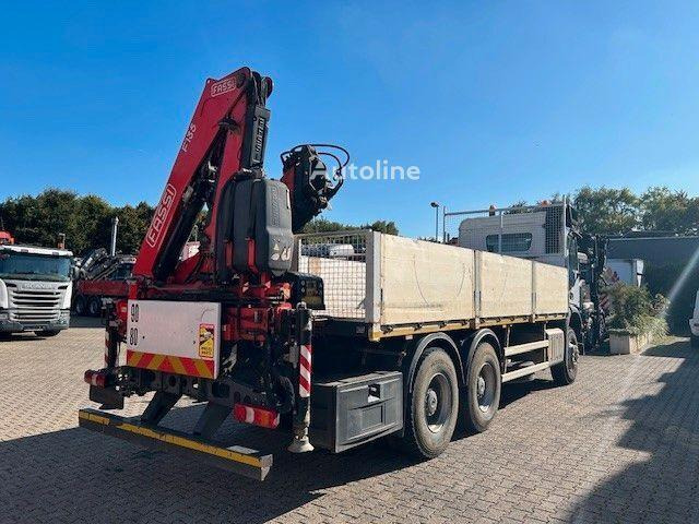Mercedes-Benz Arocs 2636 - Flatbed truck + crane - Camião de caixa aberta/ Plataforma, Camião grua: foto 3 Mercedes-Benz Arocs 2636 - Flatbed truck + crane - Camião de caixa aberta/ Plataforma, Camião grua: foto 3