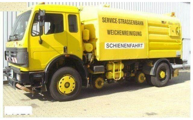 Mercedes-Benz SK 1820 4x2 Schienenreinigungs Kehrmaschine RAIL - Varredora urbana: foto 1 Mercedes-Benz SK 1820 4x2 Schienenreinigungs Kehrmaschine RAIL - Varredora urbana: foto 1