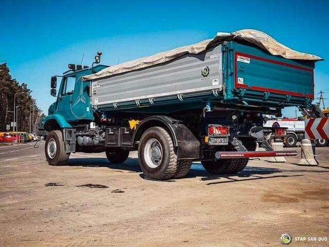 Camião chassi, Camião grua Mercedes-Benz Zetros 1833 4x4 Kipper Camper Chassis: foto 9