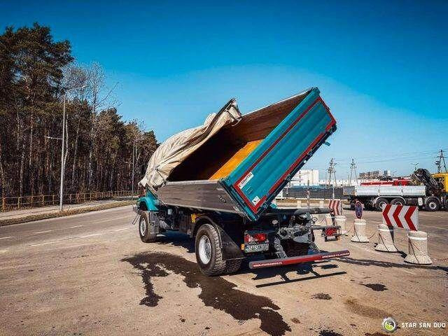 Camião chassi, Camião grua Mercedes-Benz Zetros 1833 4x4 Kipper Camper Chassis: foto 6